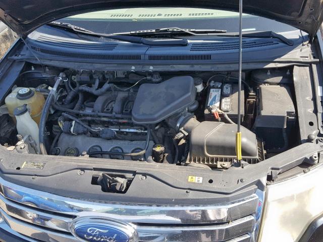 2FMDK48C37BA65947 - 2007 FORD EDGE SEL BLACK photo 7