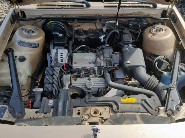 1G4AG54N0N6482858 - 1992 BUICK CENTURY SP GOLD photo 7