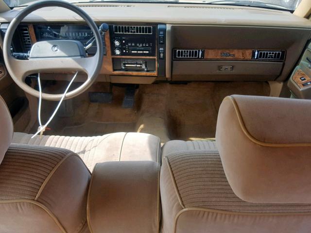 1G4AG54N0N6482858 - 1992 BUICK CENTURY SP GOLD photo 9