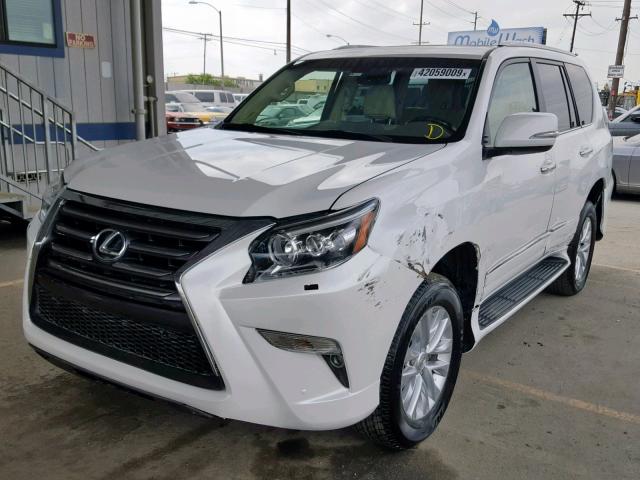 JTJBM7FX7J5192822 - 2018 LEXUS GX WHITE photo 2