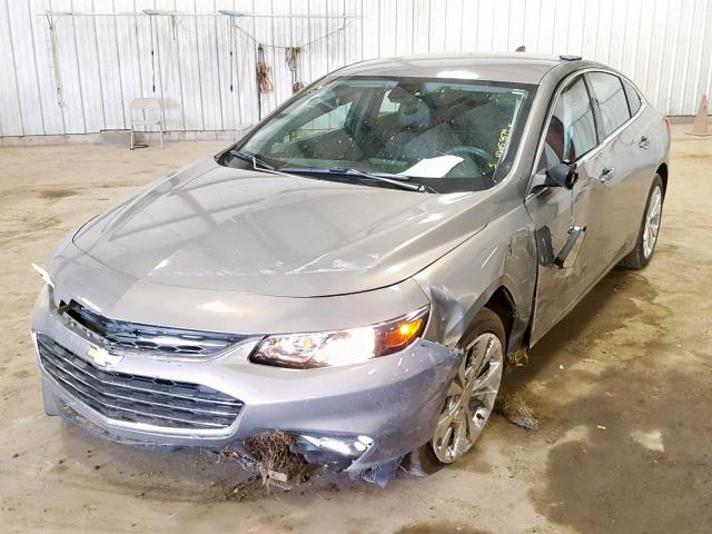 1G1ZH5SX3HF135997 - 2017 CHEVROLET MALIBU PRE GRAY photo 2