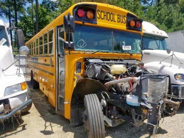 1BAKDCSA3KF354285 - 2019 BLUE BIRD SCHOOL BUS YELLOW photo 1