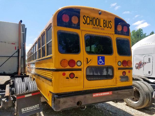 1BAKDCSA3KF354285 - 2019 BLUE BIRD SCHOOL BUS YELLOW photo 3