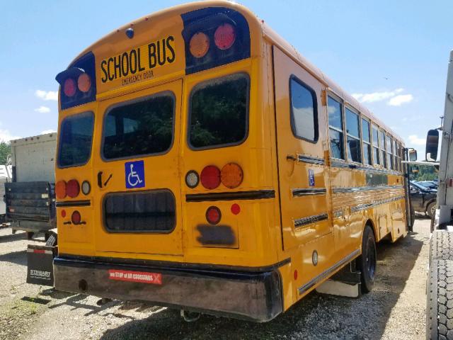 1BAKDCSA3KF354285 - 2019 BLUE BIRD SCHOOL BUS YELLOW photo 4