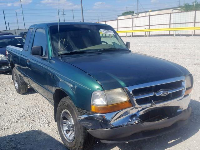 1FTYR14V6XPC04887 - 1999 FORD RANGER SUP GREEN photo 1