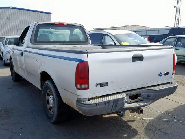 2FDPF17M84CA74420 - 2004 FORD F-150 HERI WHITE photo 3