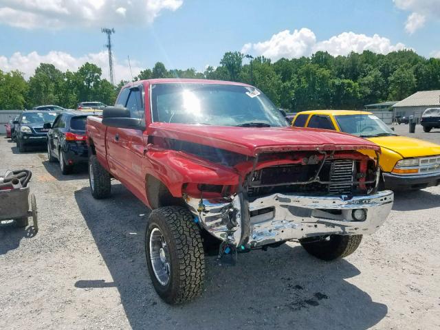 1B7KF2362XJ538996 - 1999 DODGE RAM 2500 RED photo 1