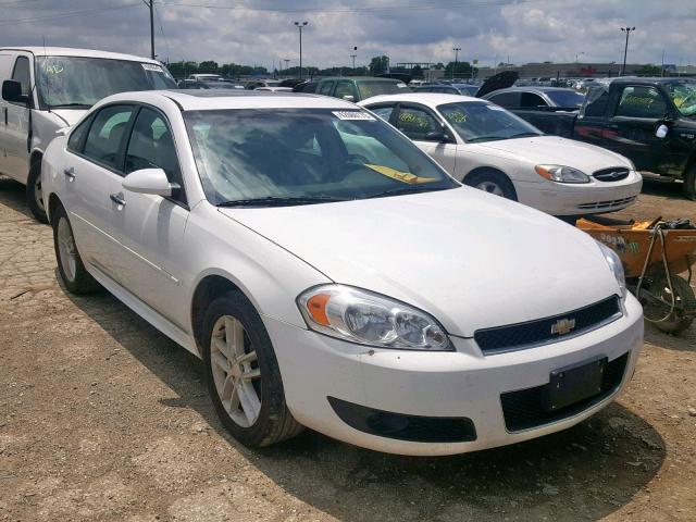 2G1WC5E37C1193251 - 2012 CHEVROLET IMPALA LTZ WHITE photo 1