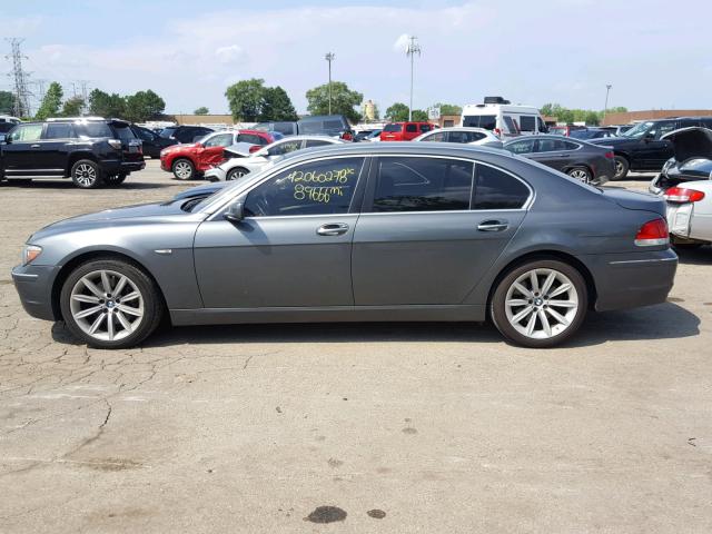 WBAHN83547DT72905 - 2007 BMW 750 BLACK photo 9