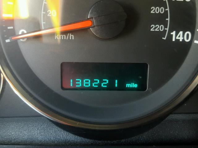 1J8HG48K36C235388 - 2006 JEEP COMMANDER WHITE photo 8