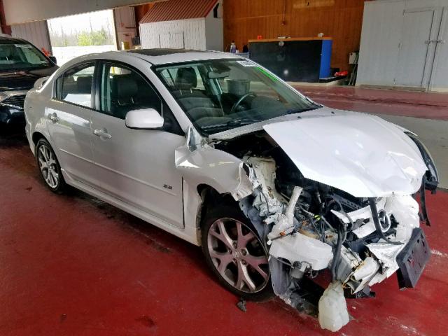 JM1BK324491214064 - 2009 MAZDA 3 S WHITE photo 1