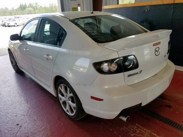 JM1BK324491214064 - 2009 MAZDA 3 S WHITE photo 3