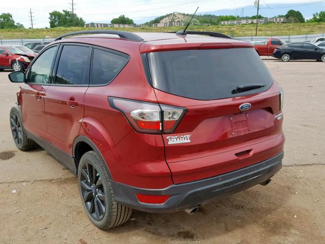 1FMCU9J98HUD76478 - 2017 FORD ESCAPE TIT RED photo 3