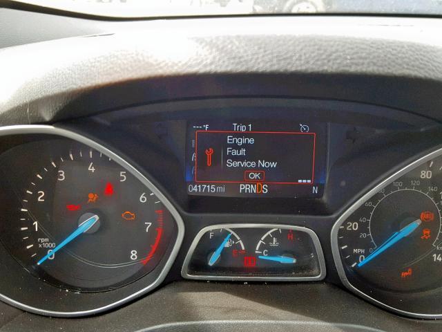 1FMCU9J98HUD76478 - 2017 FORD ESCAPE TIT RED photo 8