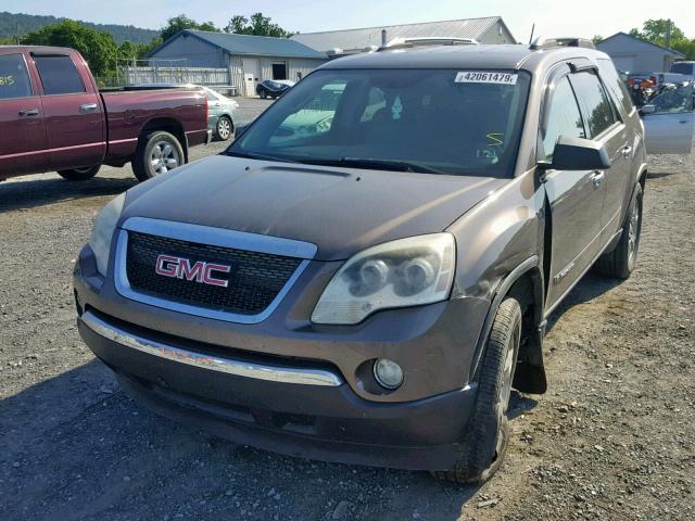 1GKEV13768J199569 - 2008 GMC ACADIA SLE BROWN photo 2