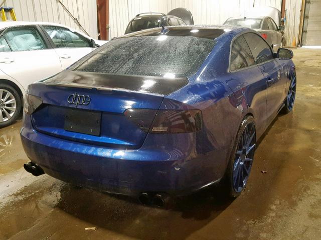 WAULFAFR3EA023262 - 2014 AUDI A5 PREMIUM BLUE photo 4