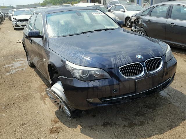 WBANV13508CZ57739 - 2008 BMW 528 XI BLUE photo 1