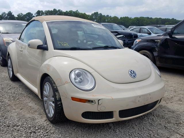 3VWRG31Y08M415060 - 2008 VOLKSWAGEN NEW BEETLE Creme Foto 1