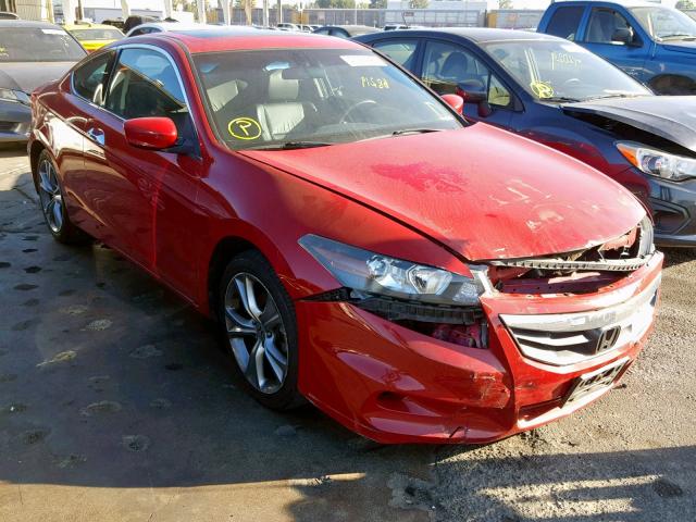 1HGCS2B85CA004387 - 2012 HONDA ACCORD EXL RED photo 1