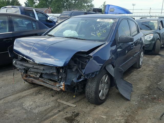 3N1AB61E59L615772 - 2009 NISSAN SENTRA 2.0 BLUE photo 2