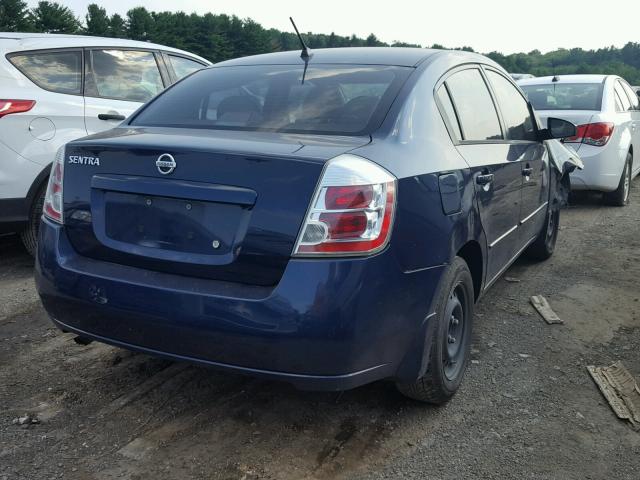 3N1AB61E59L615772 - 2009 NISSAN SENTRA 2.0 BLUE photo 4