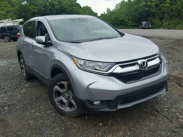 7FARW2H86JE028503 - 2018 HONDA CR-V EXL SILVER photo 1