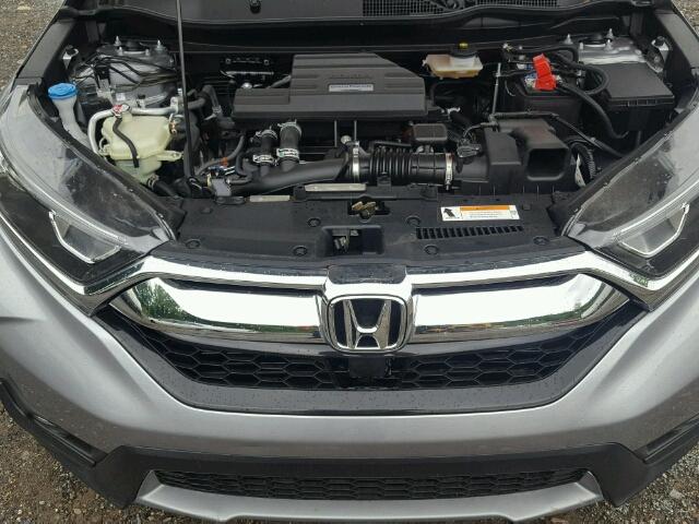 7FARW2H86JE028503 - 2018 HONDA CR-V EXL SILVER photo 7