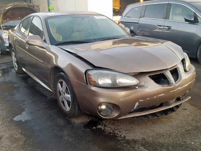 2G2WP552271194109 - 2007 PONTIAC GRAND PRIX BROWN photo 1