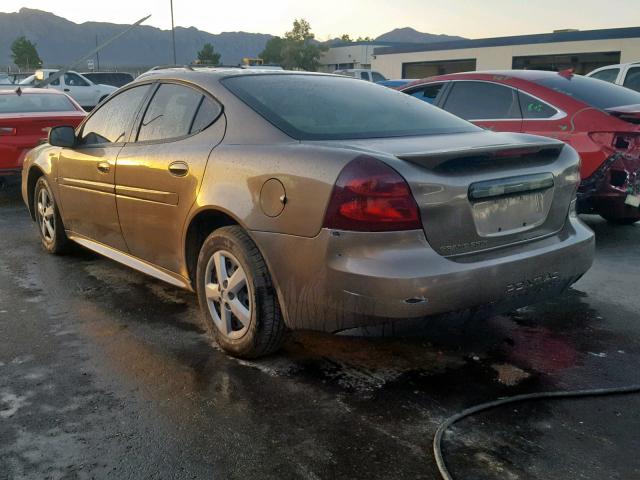 2G2WP552271194109 - 2007 PONTIAC GRAND PRIX BROWN photo 3