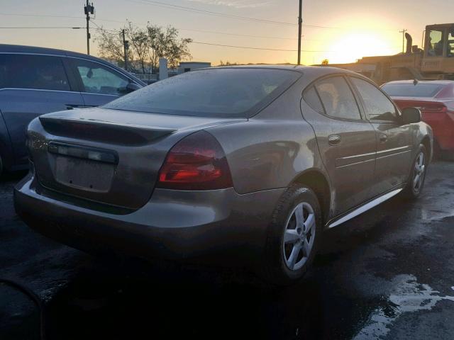 2G2WP552271194109 - 2007 PONTIAC GRAND PRIX BROWN photo 4
