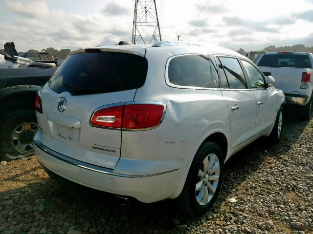 5GAKRCKD4GJ132250 - 2016 BUICK ENCLAVE WHITE photo 4