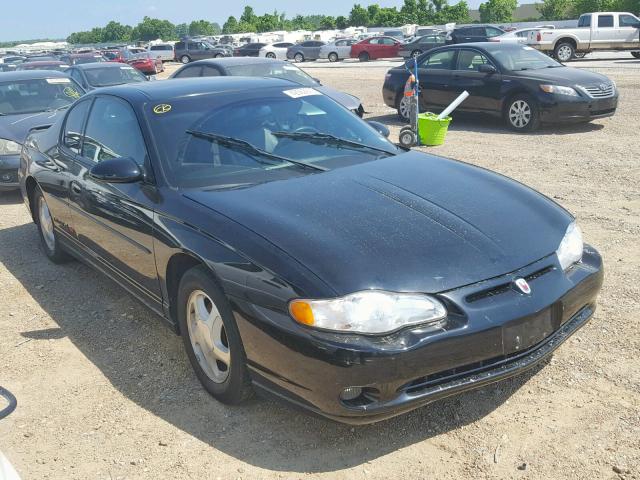 2G1WX12KXY9283530 - 2000 CHEVROLET MONTE CARL BLACK photo 1