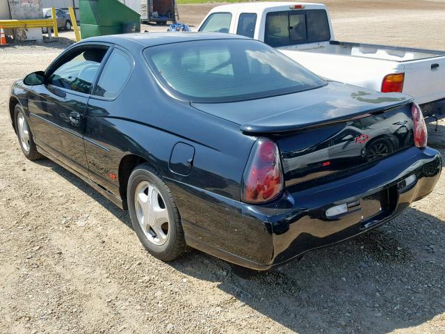 2G1WX12KXY9283530 - 2000 CHEVROLET MONTE CARL BLACK photo 3