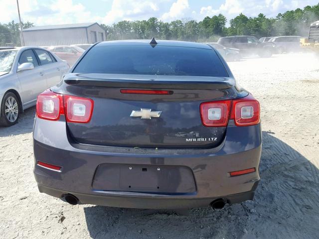 1G11H5SA5DF302654 - 2013 CHEVROLET MALIBU LTZ 灰色 照片 9
