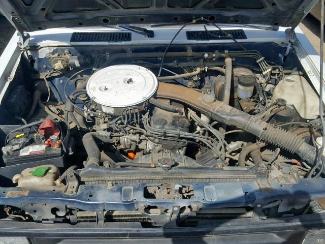 1N6ND11S0JC307455 - 1988 NISSAN D21 SHORT WHITE photo 7