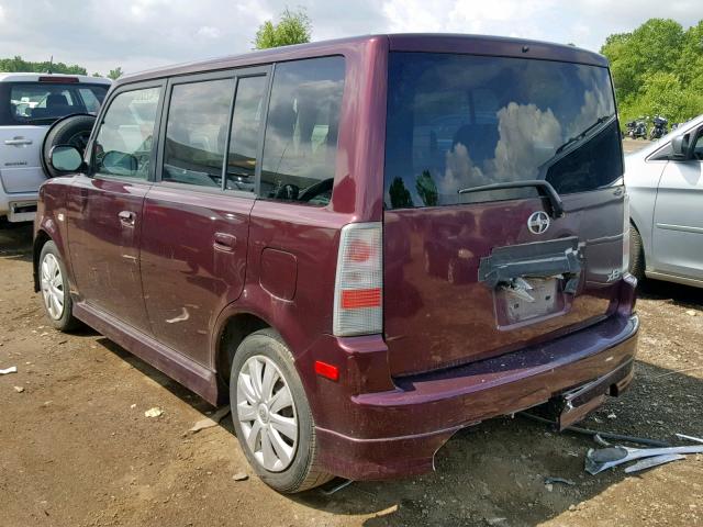 JTLKT324750215517 - 2005 TOYOTA SCION XB 紫色 照片 3