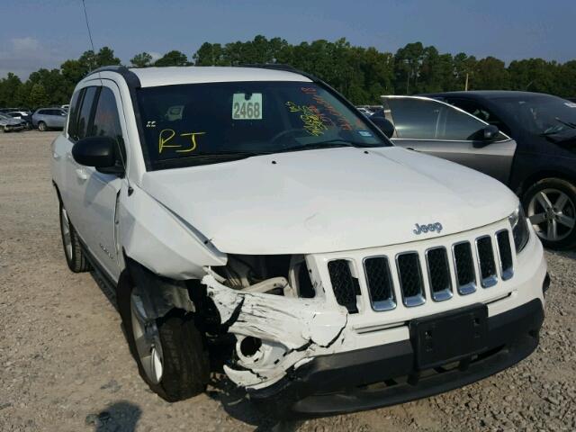 1C4NJCBA1GD742582 - 2016 JEEP COMPASS SP أبيض صورة 1
