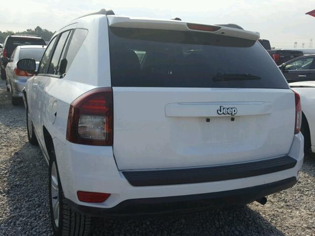 1C4NJCBA1GD742582 - 2016 JEEP COMPASS SP أبيض صورة 3