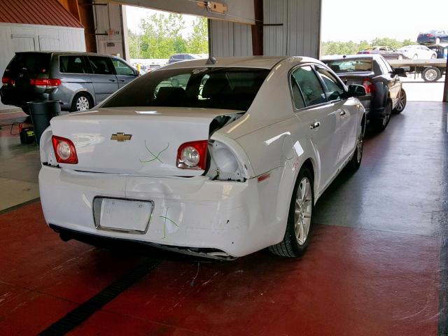 1G1ZE5E07CF216811 - 2012 CHEVROLET MALIBU LTZ თეთრი ფოტო 4