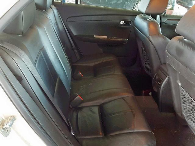 1G1ZE5E07CF216811 - 2012 CHEVROLET MALIBU LTZ თეთრი ფოტო 6