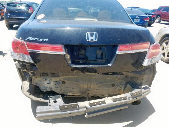 1HGCP2F82BA099372 - 2011 HONDA ACCORD EXL BLACK photo 9