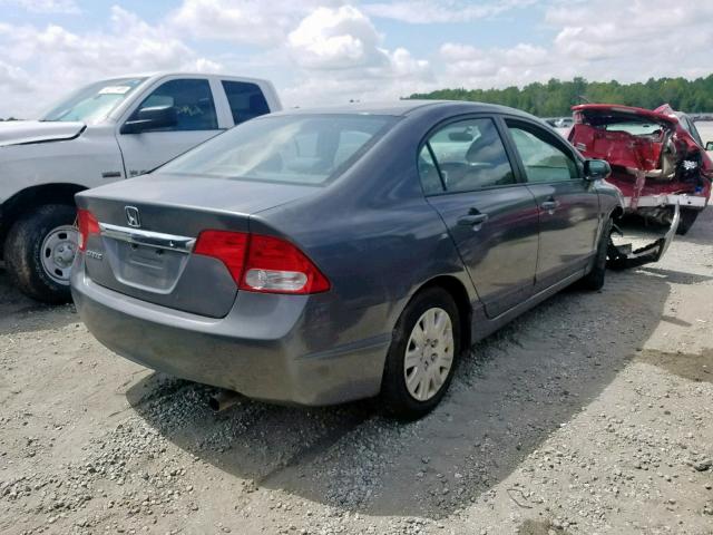 19XFA1F39BE014987 - 2011 HONDA CIVIC VP GRAY photo 4