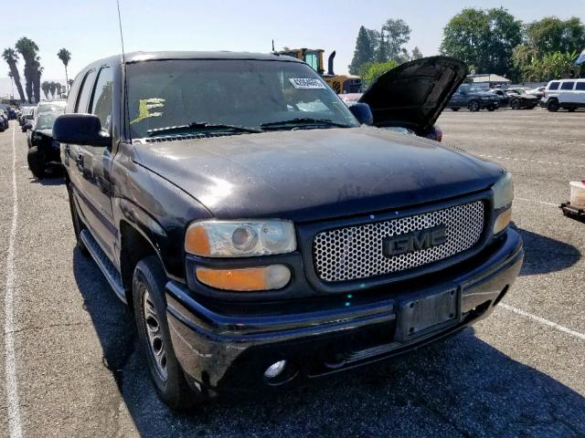 1GKEK63U82J270029 - 2002 GMC DENALI BLACK photo 1