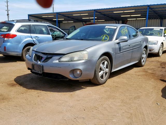 2G2WP552571100773 - 2007 PONTIAC GRAND PRIX SILVER photo 2