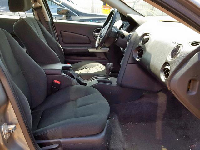 2G2WP552571100773 - 2007 PONTIAC GRAND PRIX SILVER photo 5