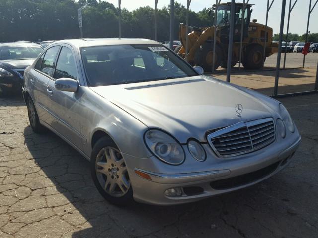 WDBUF65J83A301438 - 2003 MERCEDES-BENZ E 320 SILVER photo 1