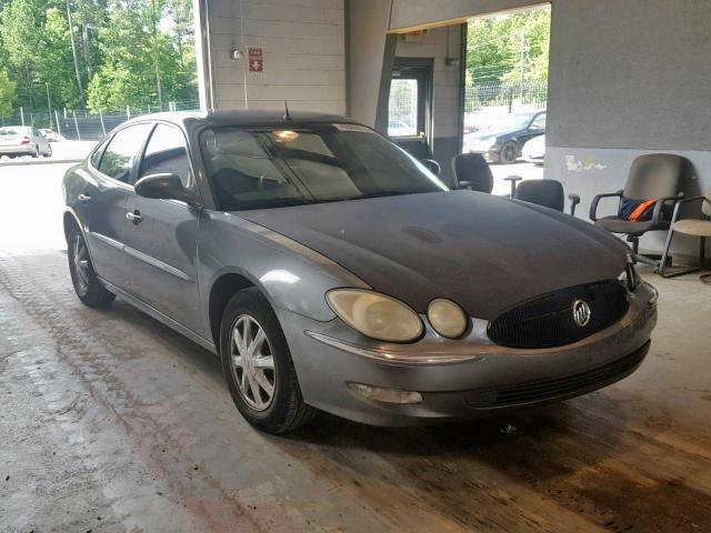 2G4WD532051336375 - 2005 BUICK LACROSSE C GRAY photo 1