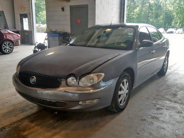 2G4WD532051336375 - 2005 BUICK LACROSSE C GRAY photo 2