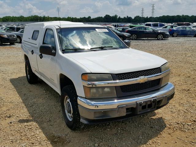 1GBDS146258251809 - 2005 CHEVROLET COLORADO WHITE photo 1