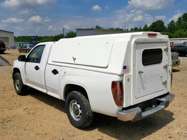 1GBDS146258251809 - 2005 CHEVROLET COLORADO WHITE photo 3